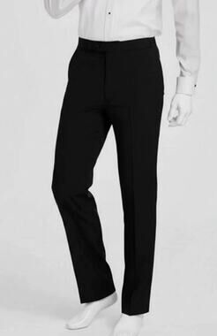 Nautica Men's 43x48 Black Tuxedo Dress NWT Nadal Tab Front Trousers Wedding